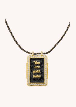 COLLIER - GOLD BABY TWICE BOHEME